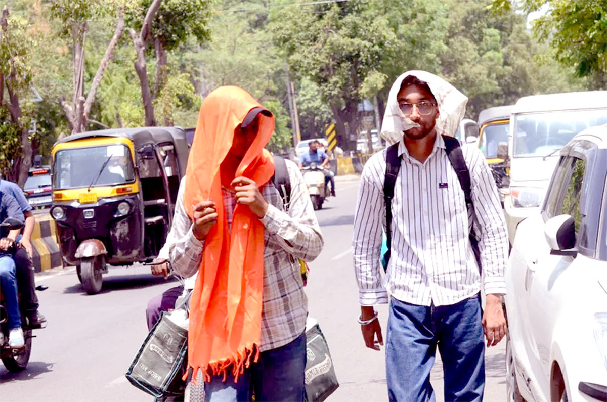 Extreme heat and rain in some places in Punjab.